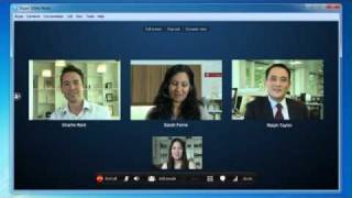 How to make a Skype video conference call  Windows [upl. by Acisse]