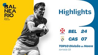 HIGHLIGHTS Belenenses vs Cascais  TOP 10  Jornada 19 [upl. by Mintz718]