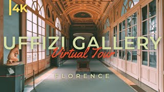 Uffizi Gallery Tour Florence in 4K  Galleria Degli Uffizi Firenze [upl. by Ulphi604]