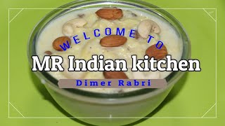 Dimer rabri  egg rabri  bengali recipe [upl. by Surat]