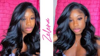 Sensationnel What Lace ZELENA Wig  EBONYLINE  Best Affordable Synthetic Wig 💕 [upl. by Chrissa614]