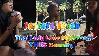 Pattaya Beach Road Thailand  Asking random thai lady for hangout thailand pattaya [upl. by Gault]