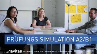 mündliche Prüfung A2B1 Skalierte DTZPrüfung  Simulation [upl. by Ahsieni]