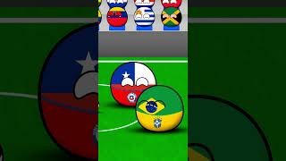 Argentina VS Brasil Countryballs [upl. by Alphonse690]