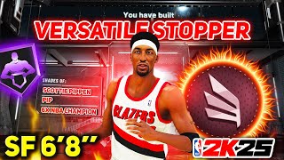 How To Make a “VERSATILE STOPPER” Build in NBA 2K25 A True 2Way Offensive Menace Vol 23 [upl. by Rohpotsirhc]