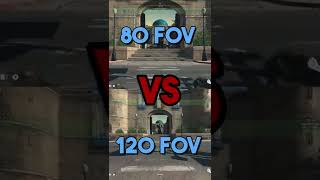 80 FOV VS 120 FOV IN WARZONE 2 😲🔥 [upl. by Nnylorac719]