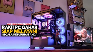 RAKIT PC GAHAR  Libas Semua Kebutuhan Anda  Full CORSAIR [upl. by Rabkin]