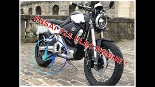 Moto électrique 125 SUPER SOCO TC MAX essai POV exclusif AUTOMOTOCOM [upl. by Nairrod]