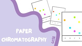 GCSE Chemistry Revision  4 Paper Chromatography [upl. by Vieva414]