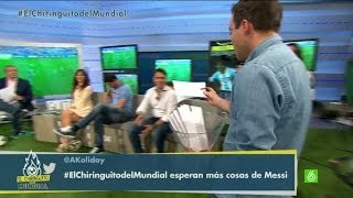 James Rodríguez elegido Balón de Oro del Mundial por El Chiringuito [upl. by Cowley14]