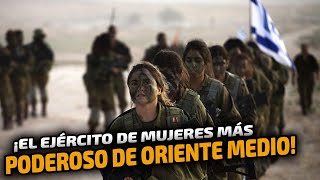 El Poderoso Ejército de MUJERES de ISRAEL Preparadas para Defender su País  Conflicto Palestina [upl. by Poppo]