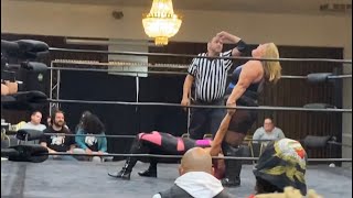 Debbie Kane vs ECW LEGEND Angel Orsini Funhouse Wrestling Women’s Championship 11621 [upl. by Misha100]