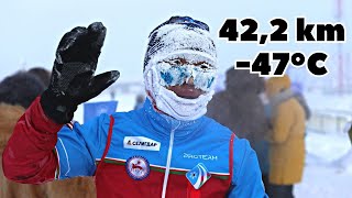 The coldest marathon in the World  Oymyakon Siberia [upl. by Arleen292]