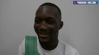 ABASS BARAOU REACTS TO VICTORY OVER JOSH ODONNELL [upl. by Eibber]