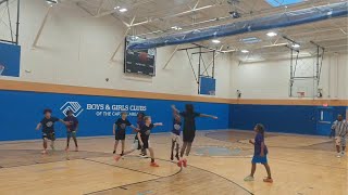 9 YO Drops 21 points on 14U team [upl. by Hake834]