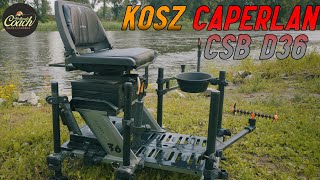 KOSZ WĘDKARSKI CAPERLAN CSB D36  Sprzęt Wędkarski [upl. by Elbart]