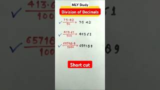 How to divide decimal numbers ❓ [upl. by Anuahs]