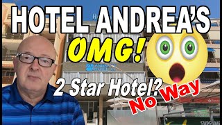 SHOCKED Only 2 Star Hotel  Hotel Andreas Los Cristianos Tenerife [upl. by Atsyrt]