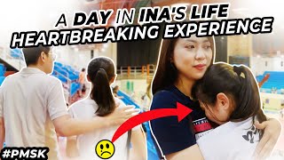 A DAY IN INAS LIFE  HEARTBREAKING EXPERIENCE  FIRST TIME TO SEE HER CRY AFTER TAEKWONDO  pmsk [upl. by Bina]