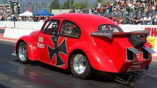 VW drag racing Outlaw Turbo class BUGIN 35 2010 [upl. by Ottillia]