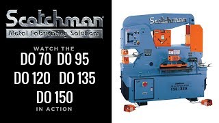 HOW TO Operate a SCOTCHMAN Dual Operator DO Ironworker70150 ton USA Made [upl. by Ardenia561]