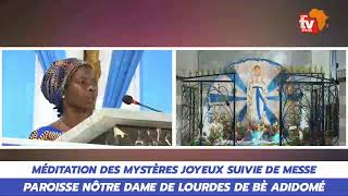 LUMEN TV AFRICAMEDITATION DU SAINT ROSAIRE MYSTÈRES JOYEUX [upl. by Nylanaj]