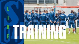 TRAINING LIVE  FC Schalke 04 [upl. by Namyaw]