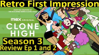 Retro Cartoon review clone high S3 ep 1 and 2 [upl. by Rugen187]