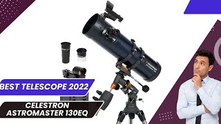 Celestron AstroMaster 130EQ review 2024  best Telescope 2024 [upl. by Emiolhs963]