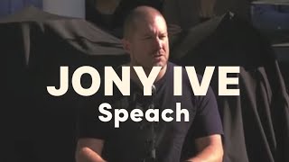 Jonathan Ive Tribute Speech to Steve Jobs at Apple Memorial [upl. by Leugimsiul]