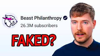 MrBeast Caught FAKING His Charity Videos [upl. by Asyla370]