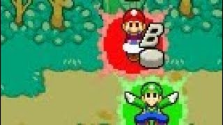 Los movimientos tándem Mario y Luigi Superstar saga [upl. by Iuqcaj]