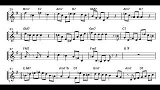 Ornithology  Kenny Garrett Solo Transcription On C [upl. by Akahs773]