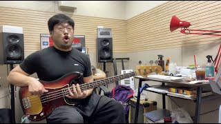 Mcfadden amp Whitehead  Aint No Stopping Us Now 베이스 커버Bass Cover ver김텅투 SeongSu [upl. by Hoopen686]