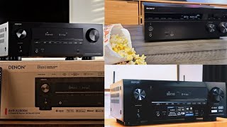 Sony TAAN1000 vs Denon AVRX2800H Few Differences Between Sony’s AVR amp Denons New AV Receiver [upl. by Ociral]