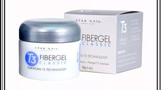 Resenha do gel t3 da star nails fibergel [upl. by Kcirdnekel]