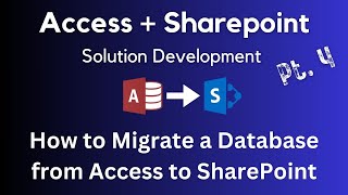 How to migrate an Access database to SharePoint [upl. by Asoral]