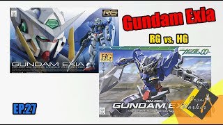 Gunpla  RG Gundam Exia และ HG Exia ตัวไหนสวยกว่ากัน [upl. by Uokes238]