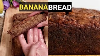 Super Moist Banana Bread [upl. by Ellenahs]