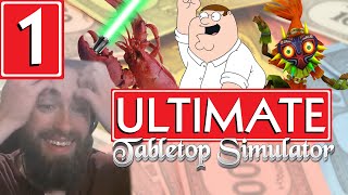 Ultimate Monopoly on Tabletop Simulator SUPERCUT HIGHLIGHTS 1 [upl. by Ariom148]