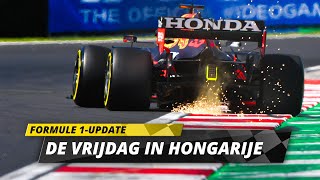 F1update Verstappen nog zoekende in Hongarije Mercedes sneert naar Red Bull [upl. by Lewak]