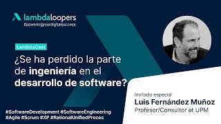 ¿Se ha perdido la parte de ingeniería en el desarrollo de software [upl. by Mansoor880]