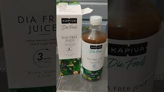 Kapiva Dia Free Juice Helps maintain healthy blood sugar levels ytshort viral kapiva [upl. by Assiar299]