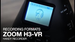 Zoom H3VR Ambisonics Binaural and Stereo Recording Modes [upl. by Beret]