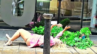 Bushman Prank She fell down Funniest Bushman Moment Ever [upl. by Fosque]