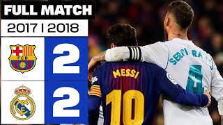 FC Barcelona vs Real Madrid 22 20172018 PARTIDO COMPLETO [upl. by Helenka504]