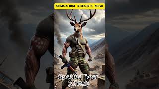 Whats the SECRET Behind Nepals National Pride Animals shorts youtubeshorts [upl. by Dittman663]