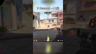 4 kills in 3 sec Mirage 2500 elo faceit cs2 csgo counterstrike counterstrike2 shorts [upl. by Arehahs351]