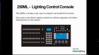 250ML Strand Lighting Console Overview [upl. by Sergei]