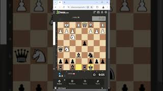 10 Min Scotch Game Dubois Réti Scotch Gambit Anderssen Attack vs elo player 1496 in South Africa [upl. by Archibaldo]